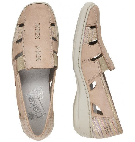 Women's Rieker Leather Loafer