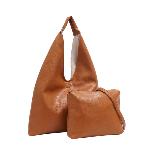 S-Q Reversible Hobo Bag - Cecilia