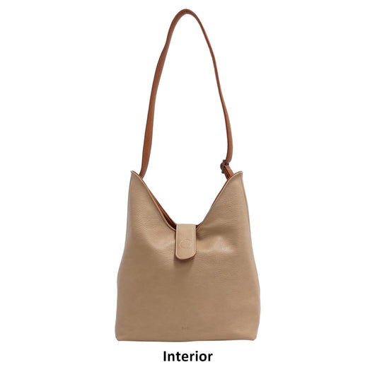 S-Q Vegan Mona Reversible Hobo Bag