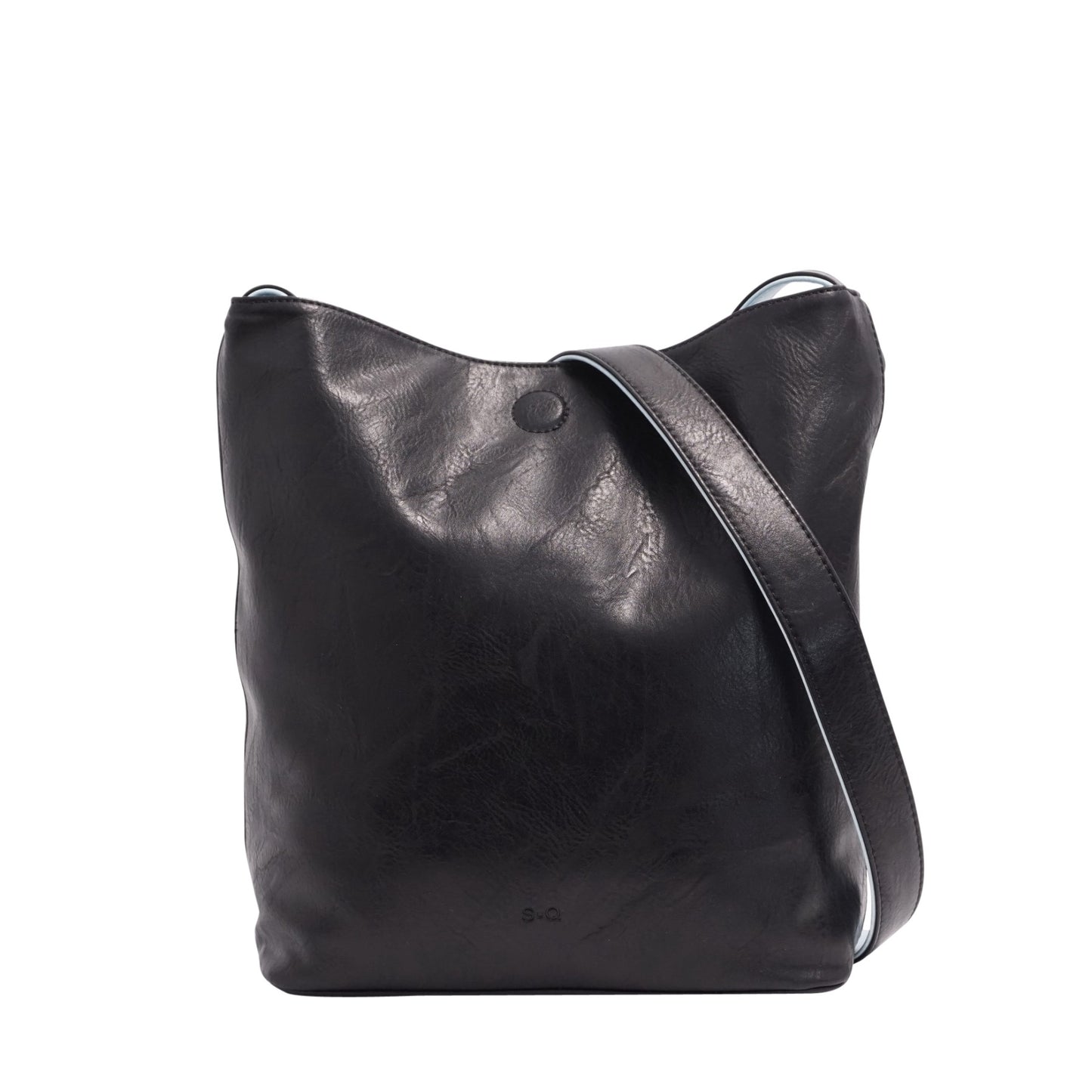 S-Q Vegan Reversible Hobo Bag - Freda