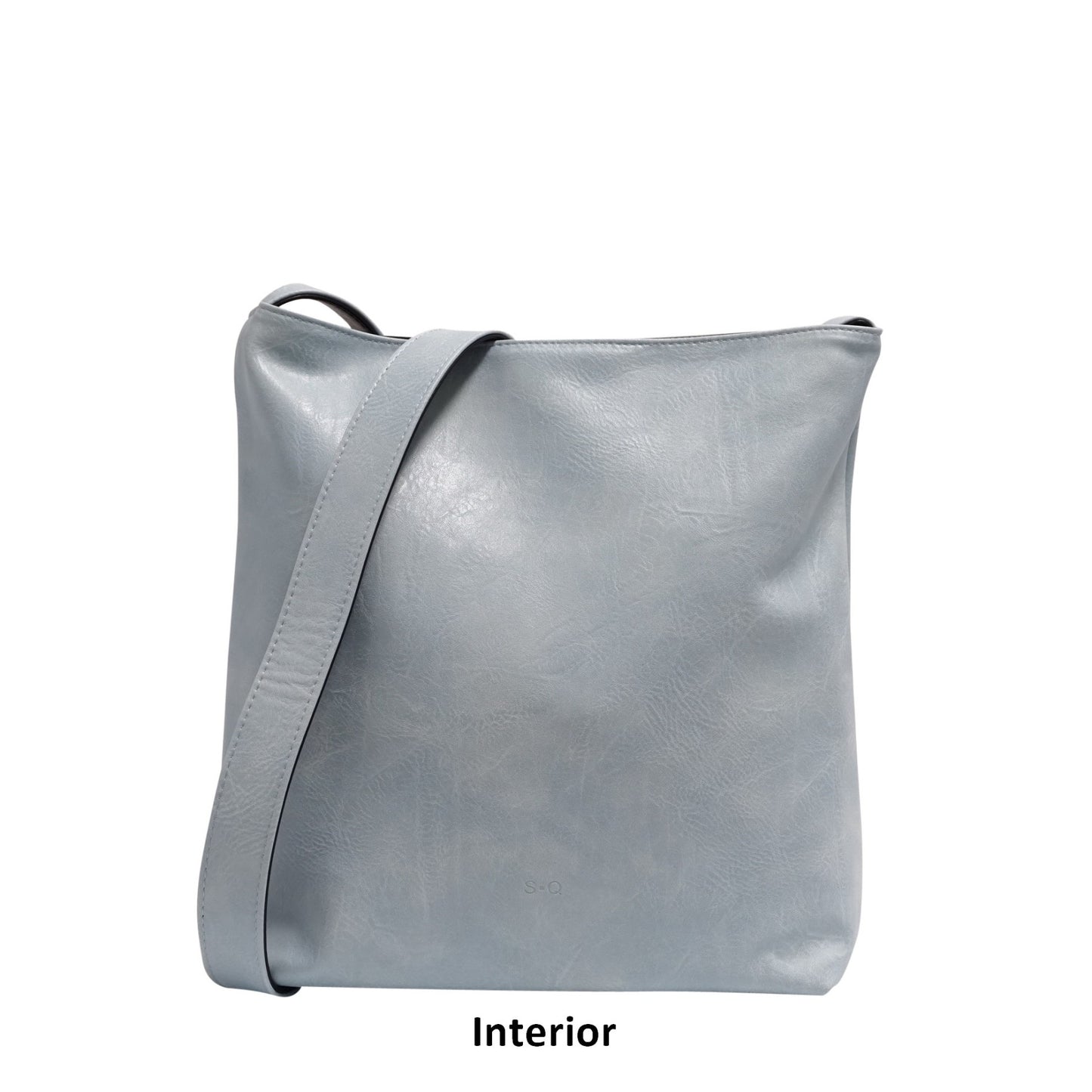 S-Q Vegan Reversible Hobo Bag - Freda