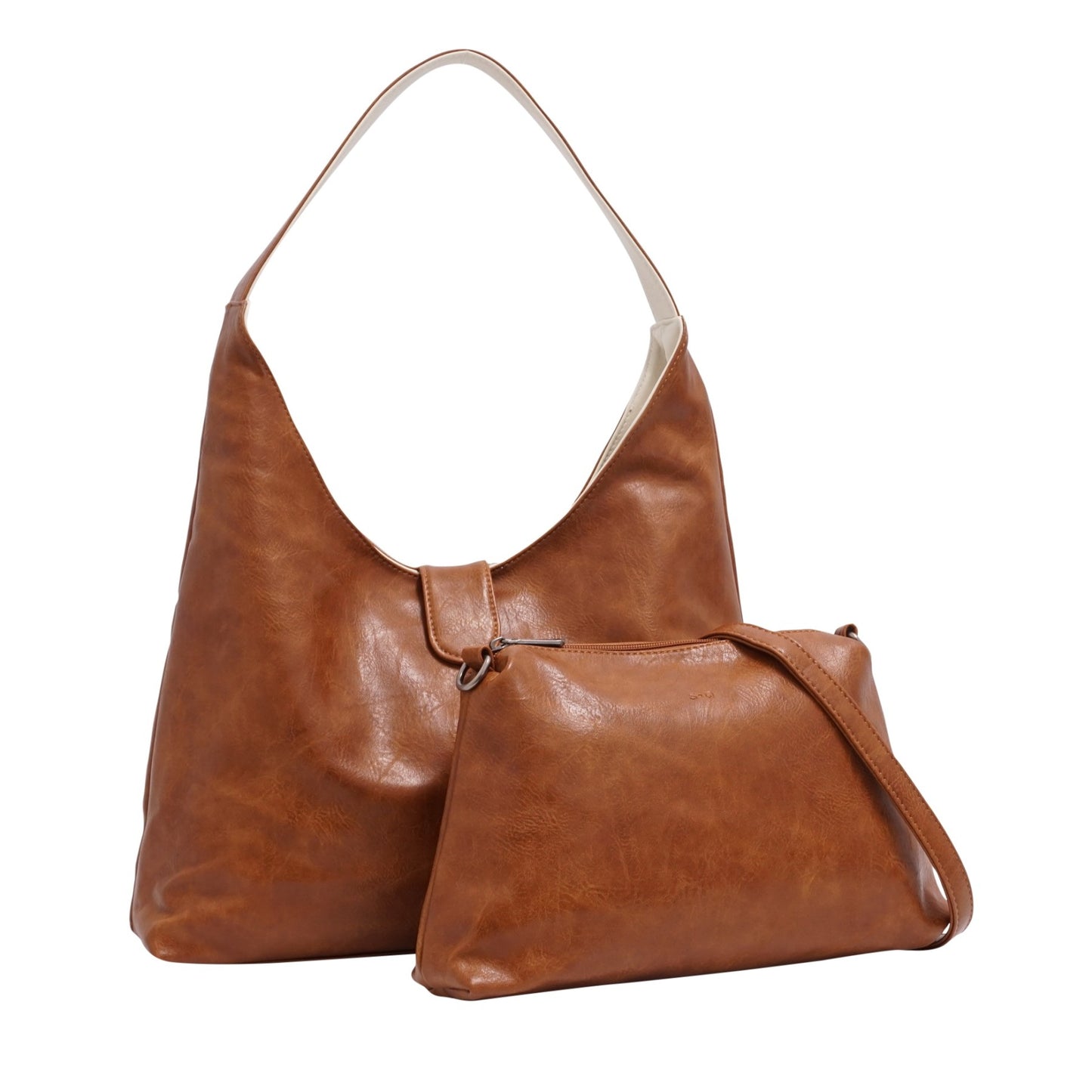 S-Q Vegan Crossbody Reversible Bag - Charlene