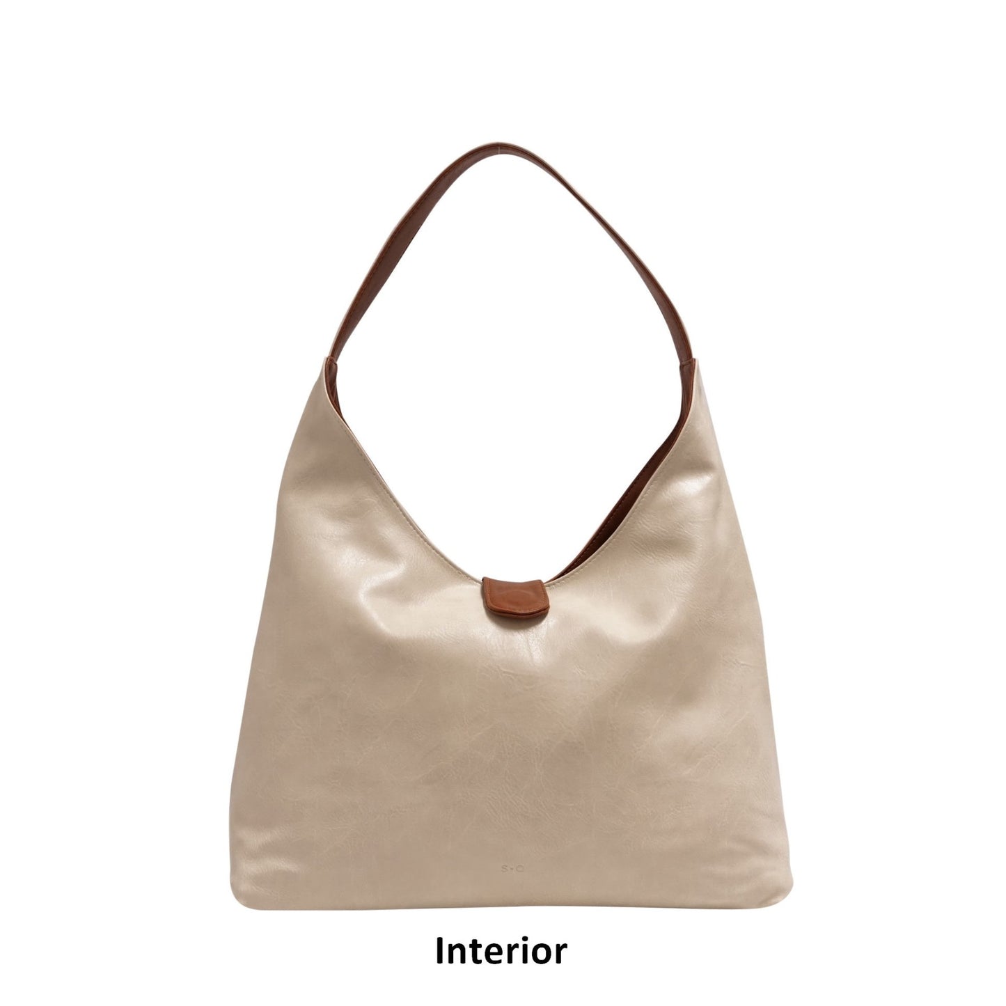 S-Q Vegan Crossbody Reversible Bag - Charlene