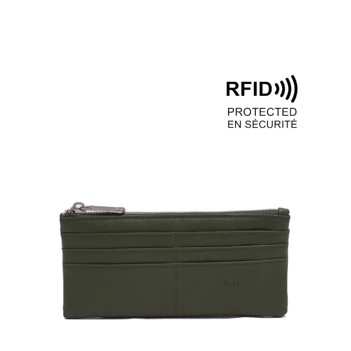 S-Q Vegan Briella Slim Wallet