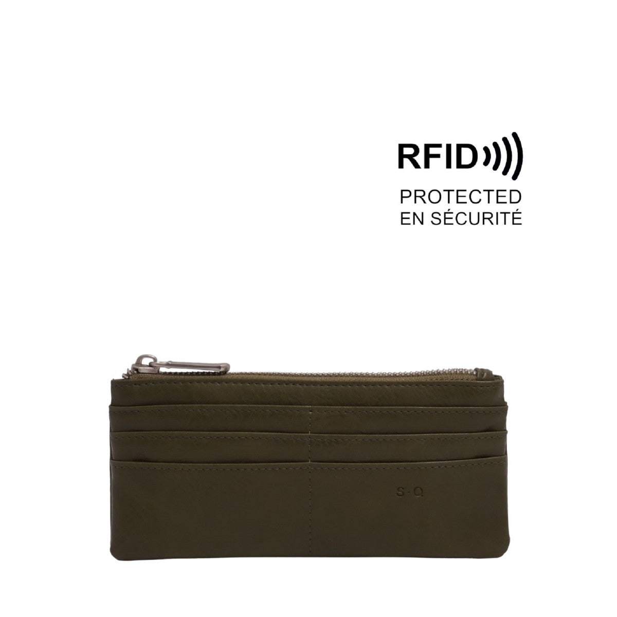 S-Q Vegan Briella Slim Wallet