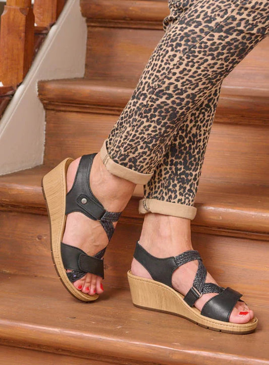 Women's Wolky "La Jolla" Leather Sandals